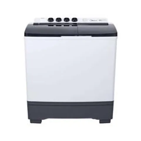 Lavadora Semiautomática Midea MT100W220 de Doble Tina, Capacidad 22kg